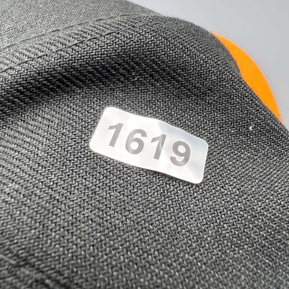 Los Angeles LA‎ Dodgers Hat Men 7 5/8 Frozen Orange 59Fifty New Era Fitted Cap - Picture 8 of 8